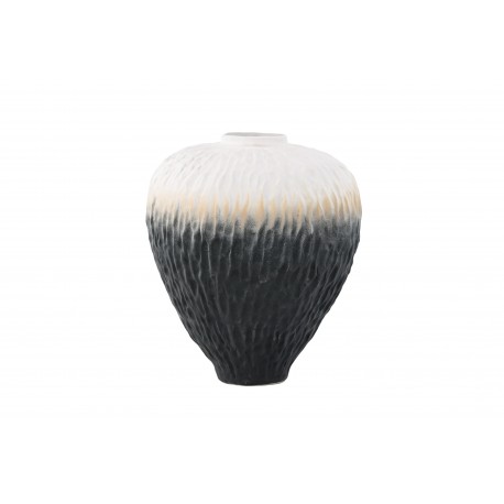 Pane Vase - Beige, Grå og Pink