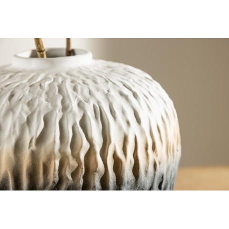 Pane Vase - Beige, Grå og Pink