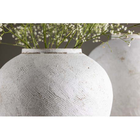 Globus Vase - Beige og Brun