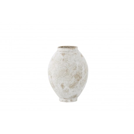 Globe Vase - Beige og Brun