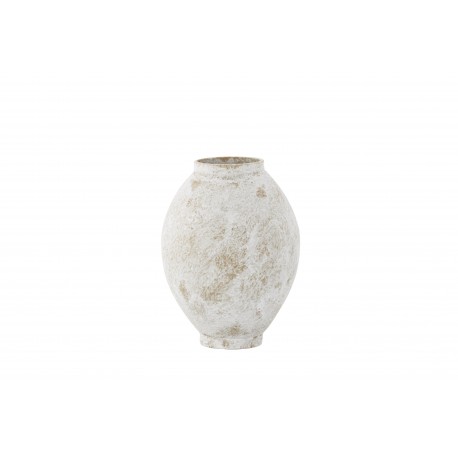 Globe Vase - Beige og Brun