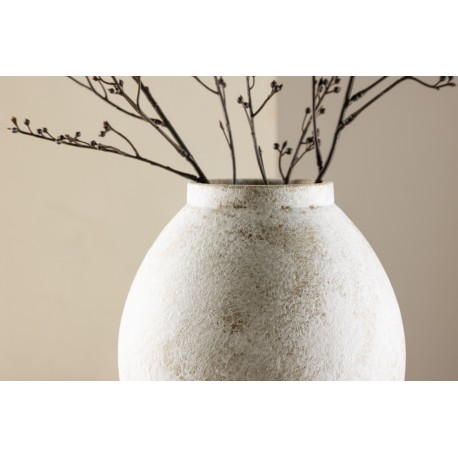 Globe Vase - Beige og Brun