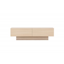 Cuenca Tv-bord 160 x 47 cm - Hvidpudset