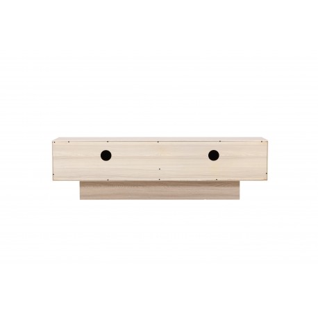 Cuenca Tv-bord 160 x 47 cm - Hvidpudset