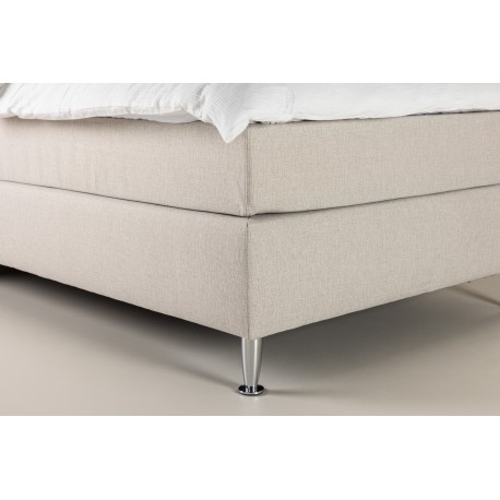 Toledo Kontinentalseng 120x200 - Beige stof