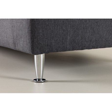 Seng Mesa 90x200 - Mørkegrå