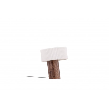 Branas Bordlampe - Valnød og Hvid