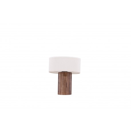 Branas Bordlampe - Valnød og Hvid