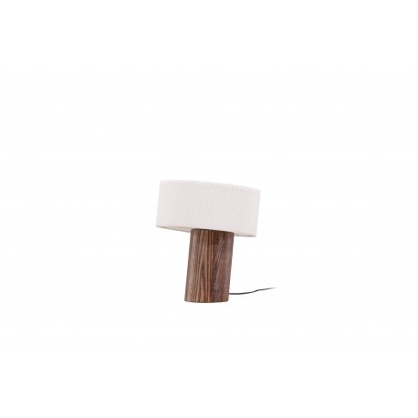 Branas Bordlampe - Valnød og Hvid