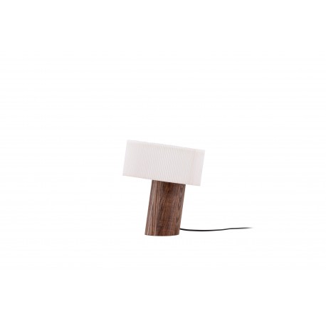 Branas Bordlampe - Valnød og Hvid