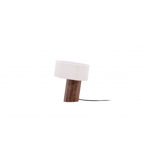 Branas Bordlampe - Valnød og Hvid