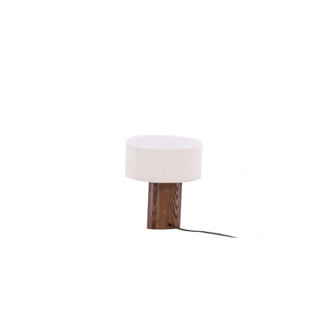 Branas Bordlampe - Valnød og Hvid