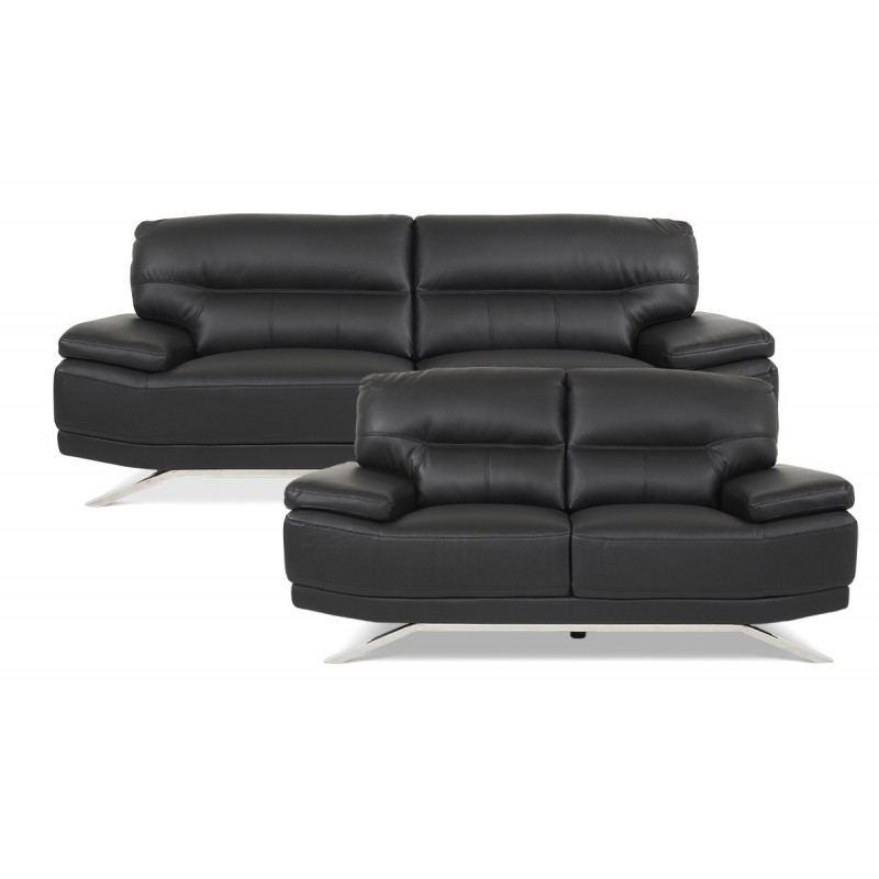 Spoleto XL U- Sofa Venstrevendt Sort Spoleto XL U- Sofa Venstrevendt Sort