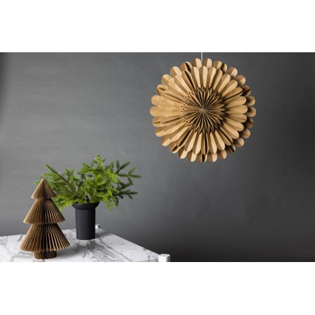 Jarvson Loftlampe - Brun og Hvid