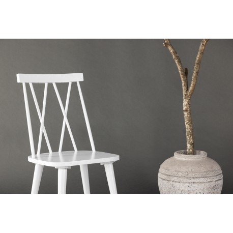 Mariette Spisestuestol - Hvid