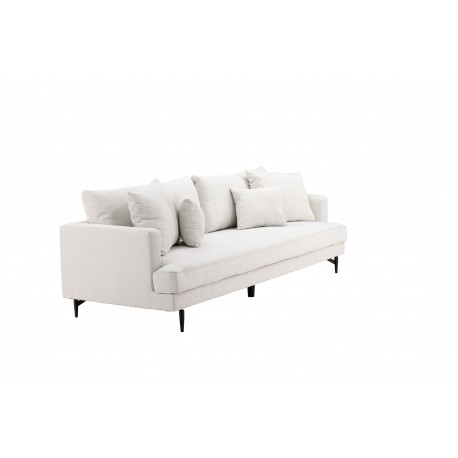 Sofia 3 personers Sofa - Beige Stof