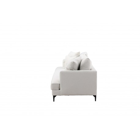Sofia 3 personers Sofa - Beige Stof