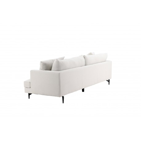Sofia 3 personers Sofa - Beige Stof