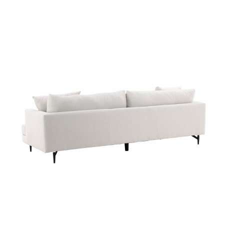 Sofia 3 personers Sofa - Beige Stof