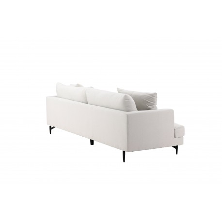Sofia 3 personers Sofa - Beige Stof
