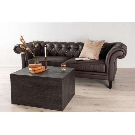 atran 3 personers Sofa - Sort og Brun