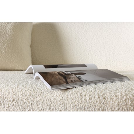 Luna 3 personers Sofa - Sort og Hvid