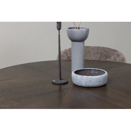 København Rundt Spisebordssæt - Beige og Mocca