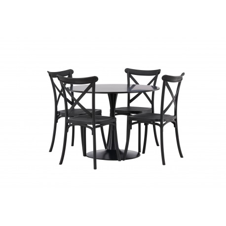 Glade Rundt Spisebordssæt