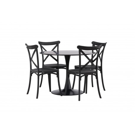 Glade Rundt Spisebordssæt