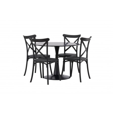 Glade Rundt Spisebordssæt