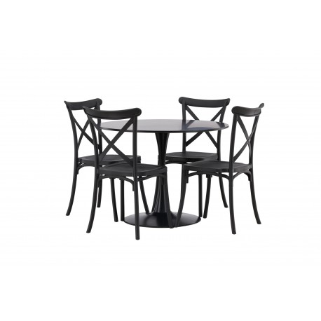 Glade Rundt Spisebordssæt