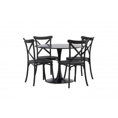 Glade Rundt Spisebordssæt