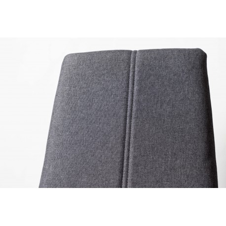 Petra Spisebordsstol - Sort og Mørkegrå