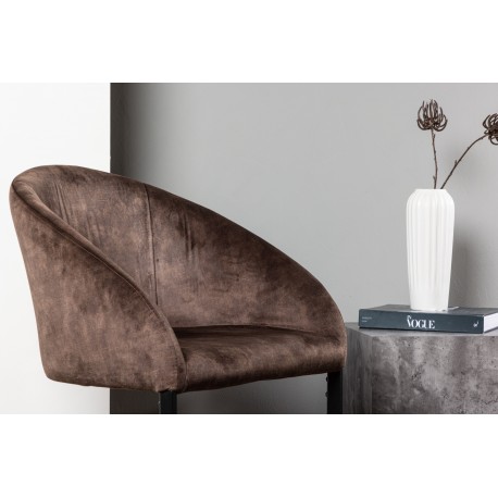 Aften Spisestuestol - Sort og Brun