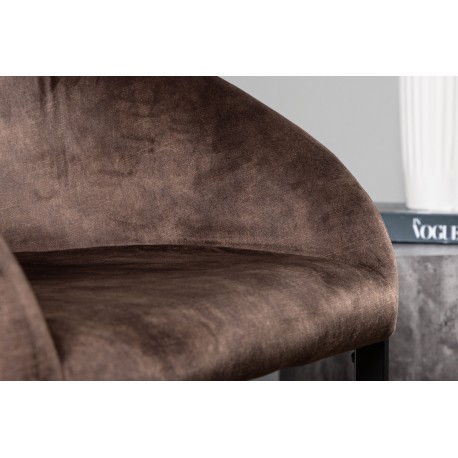 Aften Spisestuestol - Sort og Brun