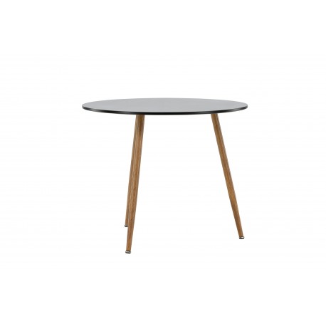 Polar Rundt spisebord - Sort og Natur