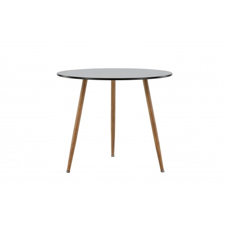 Polar Rundt spisebord - Sort og Natur