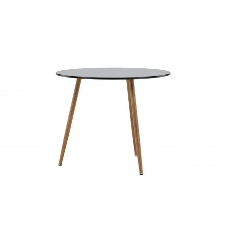 Polar Rundt spisebord - Sort og Natur