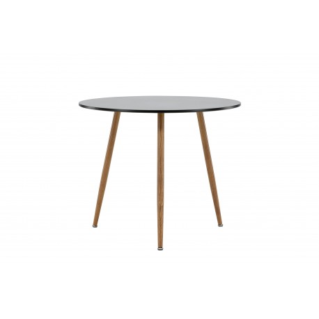 Polar Rundt spisebord - Sort og Natur