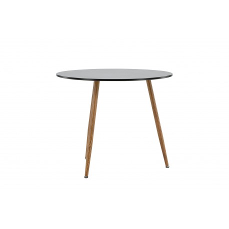 Polar Rundt spisebord - Sort og Natur