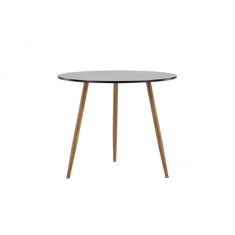 Polar Rundt spisebord - Sort og Natur