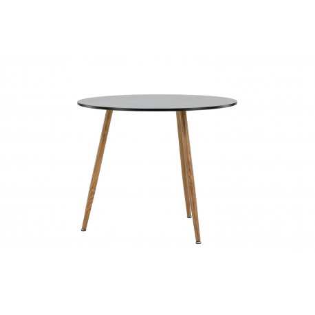 Polar Rundt spisebord - Sort og Natur