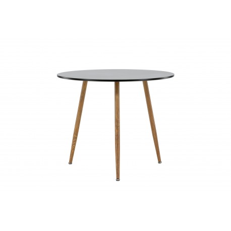 Polar Rundt spisebord - Sort og Natur