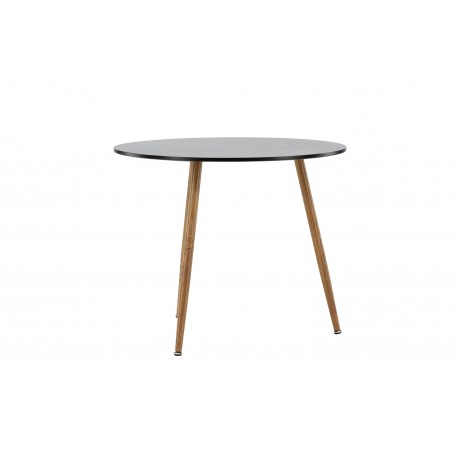 Polar Rundt spisebord - Sort og Natur