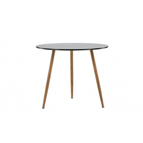 Polar Rundt spisebord - Sort og Natur