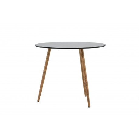 Polar Rundt spisebord - Sort og Natur