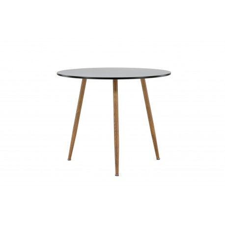 Polar Rundt spisebord - Sort og Natur