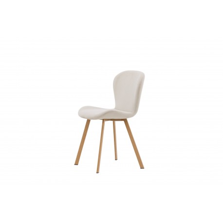 Lilja Spisebordsstol - Beige og Natur