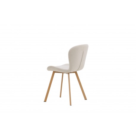 Lilja Spisebordsstol - Beige og Natur