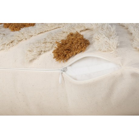 Ada Pudeovertræk - Brun og Hvid